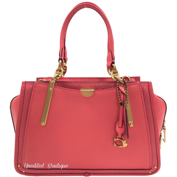 COACH Dreamer Carryall Satchel Handbag, Orchid - Picture 2 of 11